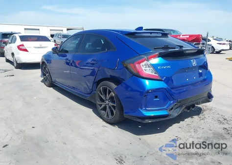 2018 Honda Civic Sport Touring z USA, uszkodzony, nr VIN SHHFK7H93JU210447